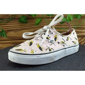 VANS Youth Girls Shoes Size‎ 4 M Pink Skateboarding Fabric
